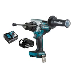 Taladro Atornillador Percutor 125 Nm 18v 6 ah Makita Dhp486 Verde