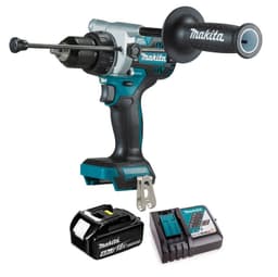 Taladro Atornillador Percutor 125 Nm 18v 4 ah Makita Dhp486 Verde