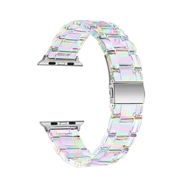 Correa Para Apple Watch Tornasol Acrilico 38 40 41mm