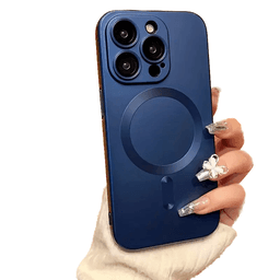 Carcasa Magsafe Para iPhone 13 Pro Max / Colores Metalizado Azul