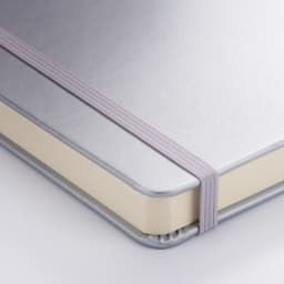 Libreta Art Creation Plateada 13x21cm 140gr 80hjas. Plata