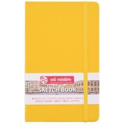Libreta Art Creation Amarillo Dorado 13x21cm 140gr 80hjas.