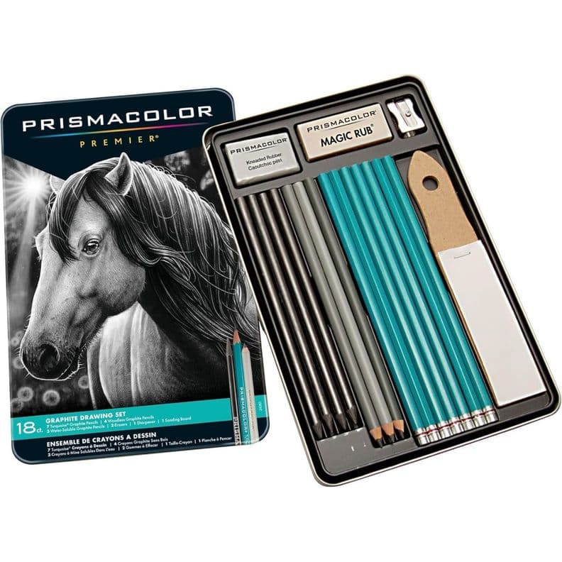 Set 18 Grafito Prismacolor Gris