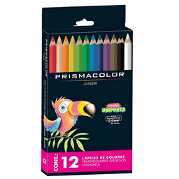 Set 12 Colores Prismacolor Junior Triangulares Gruesos