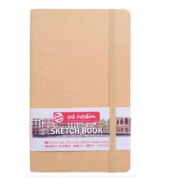 Libreta Art Creation Kraft 13x21cm 140gr 80hjas. Cafe