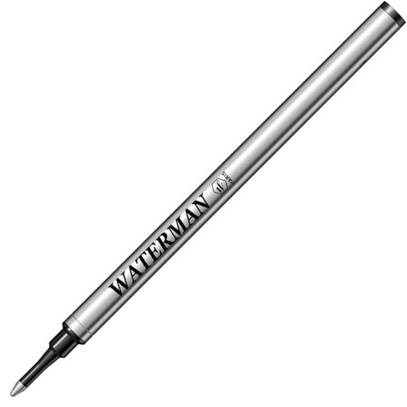 Repuesto Roller Ball Waterman Punta Fina Negro
