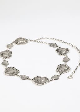 Cinturon Patty Silver Humana Plata