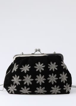 Cartera Clutch Jolie Black Humana Negro