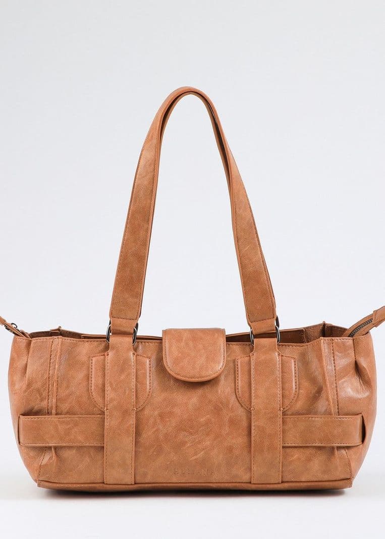 Cartera Hombro Uma Camel Humana