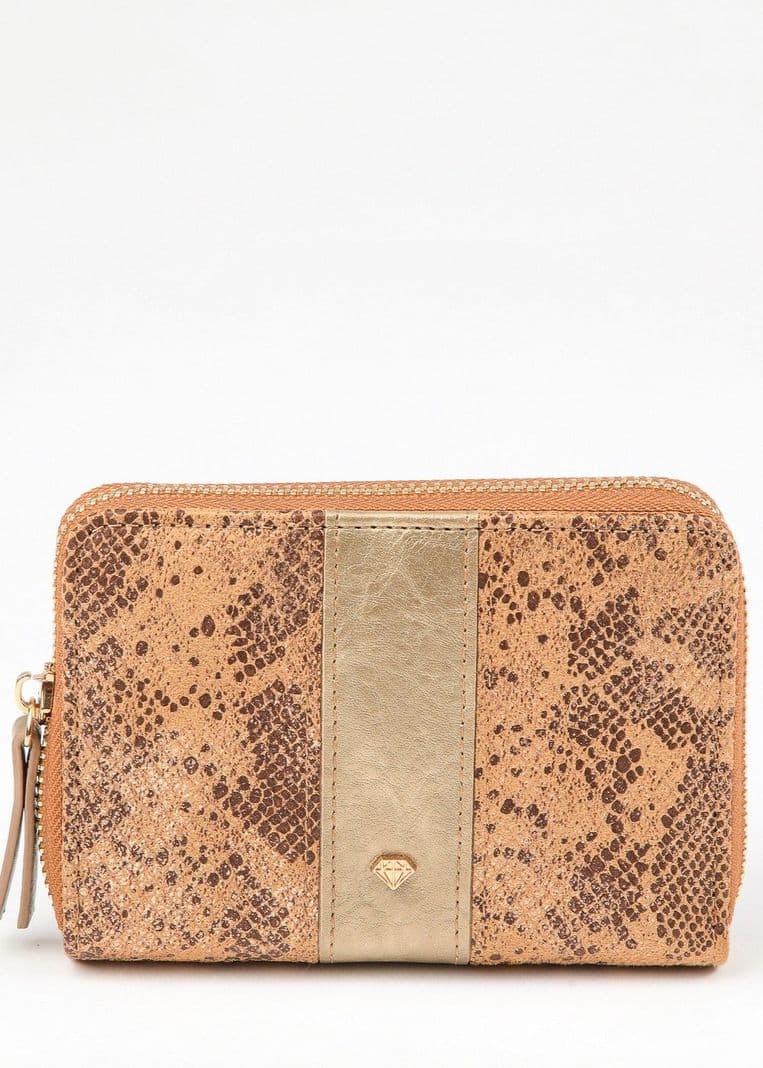 Billetera Mediana Saturno Beige I-D