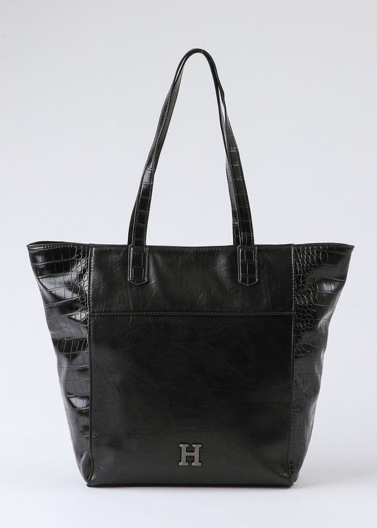 Cartera Tote Beren Black Humana Negro
