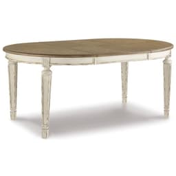 Mesa comedor Realyn extensible Beige