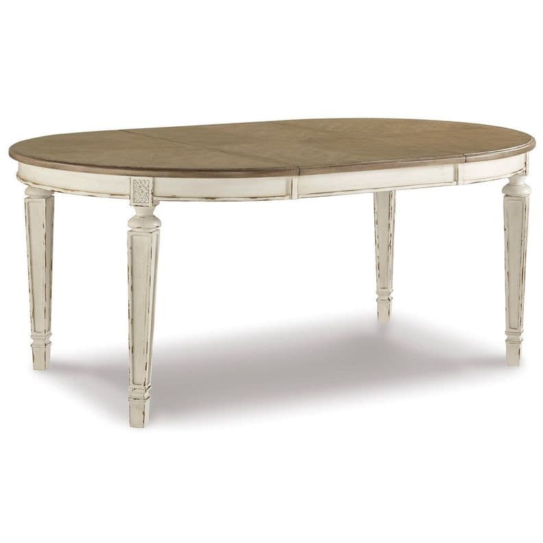 Mesa comedor Realyn extensible Beige