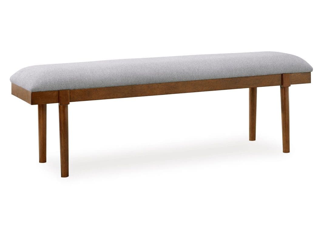 Banqueta Lyncott tapiz gris