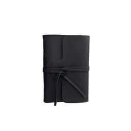 Libreta de cuero Futalefu negra Negro