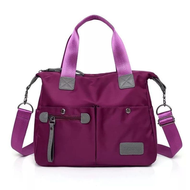 Bolso Bandolera MOVAC De Mujer Hombro Impermeable Gran Capacidad. Morado
