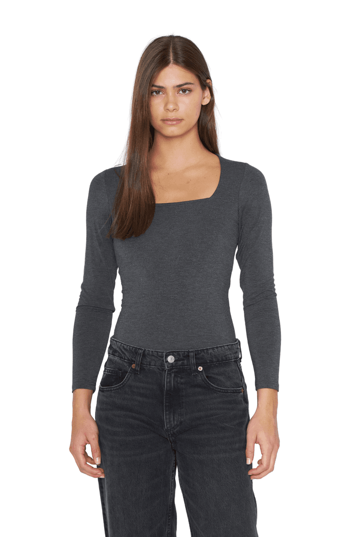 Polera Emilia gris Jacinta Tienda S