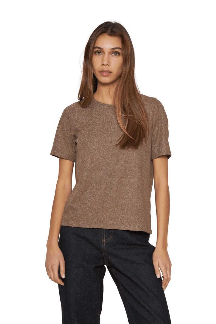 Polera Tesa cafe Jacinta Tienda L