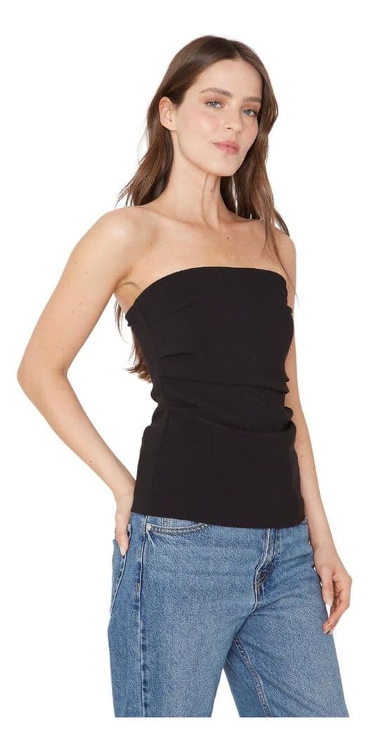 Polera Petra Negra Jacinta Tienda Negro L