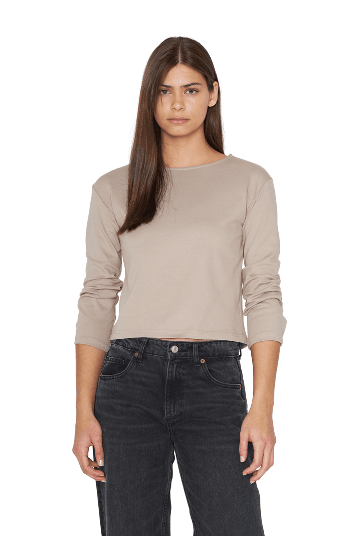 Polera Martina crudo Jacinta Tienda Crema XL