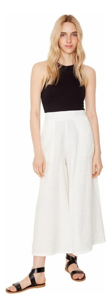 Pantalon Olivia Blanco Jacinta Tienda XL