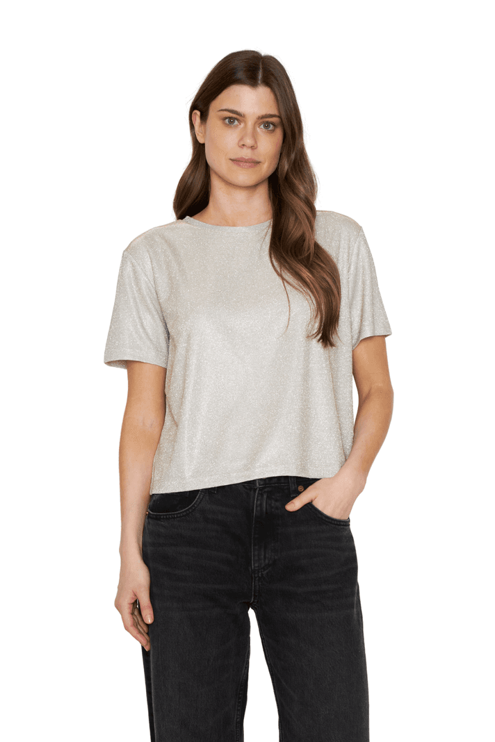 Polera Bow dorada Jacinta Tienda Dorado XS