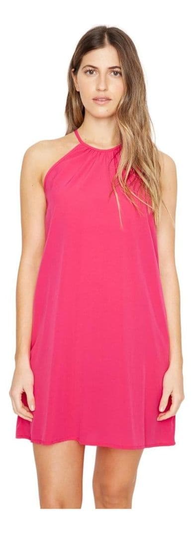 Vestido Rena Fucsia Jacinta Tienda L