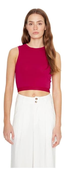 Polera Fer Ii Fucsia Jacinta Tienda Rosado XL