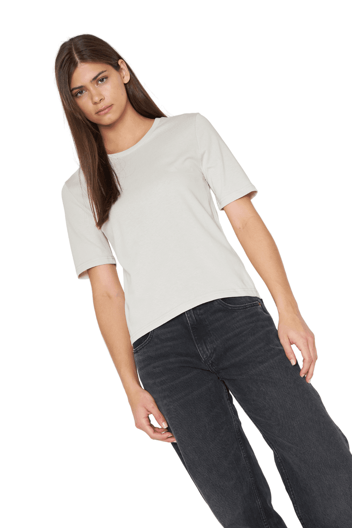 Polera Jacinta crudo Jacinta Tienda Crema XL