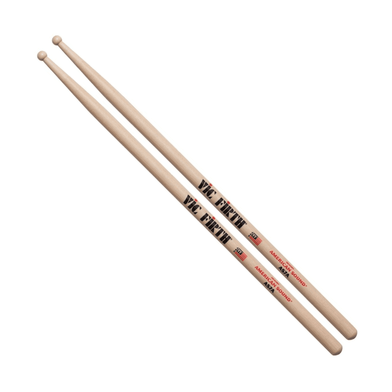 Baquetas Bateria Vic Firth American Sound 7A Beige