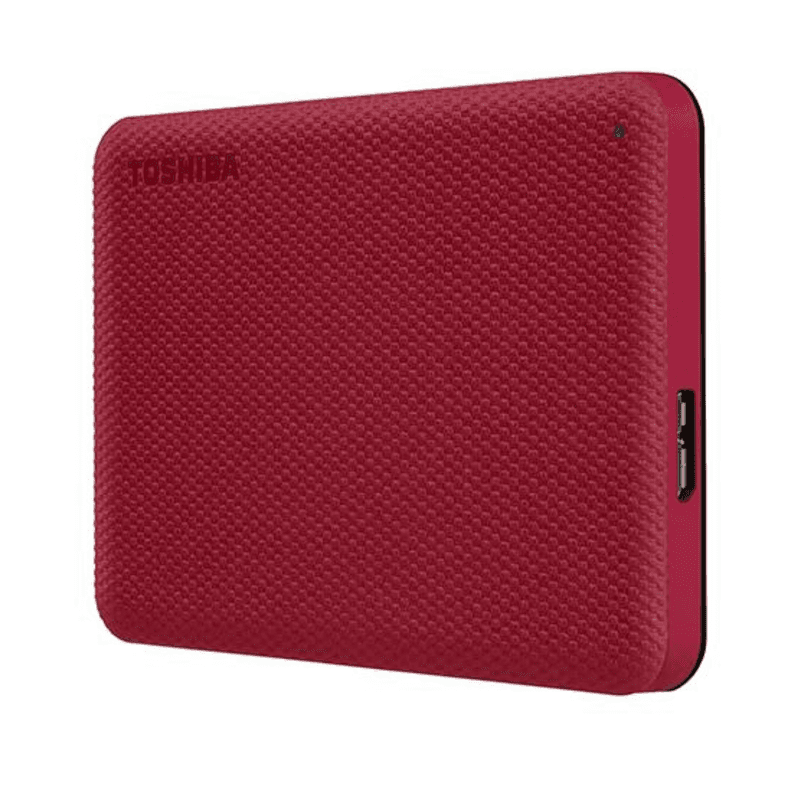 Disco Duro Toshiba Canvio Advance 2TB USB 3.0 Rojo