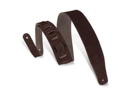 Correa Guitarra Electrica Levys MS26 Gamuza Reversible Cafe