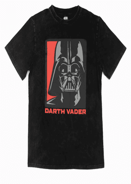 Polera Darth Vader Star Wars Tallas juveniles Negro 16