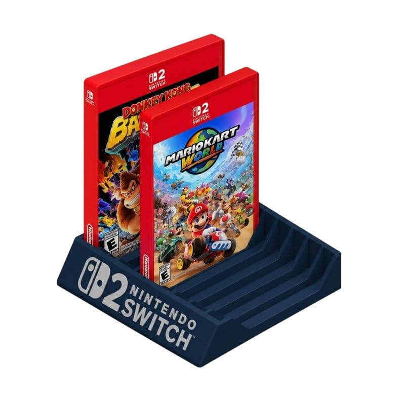 Organizador De Juegos Compatible Con Nintendo Switch 2 Negro