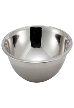 BOWL ACERO INOXIDABLE. 8 QT, 33,6 CM DIAMETRO WINCO Plata