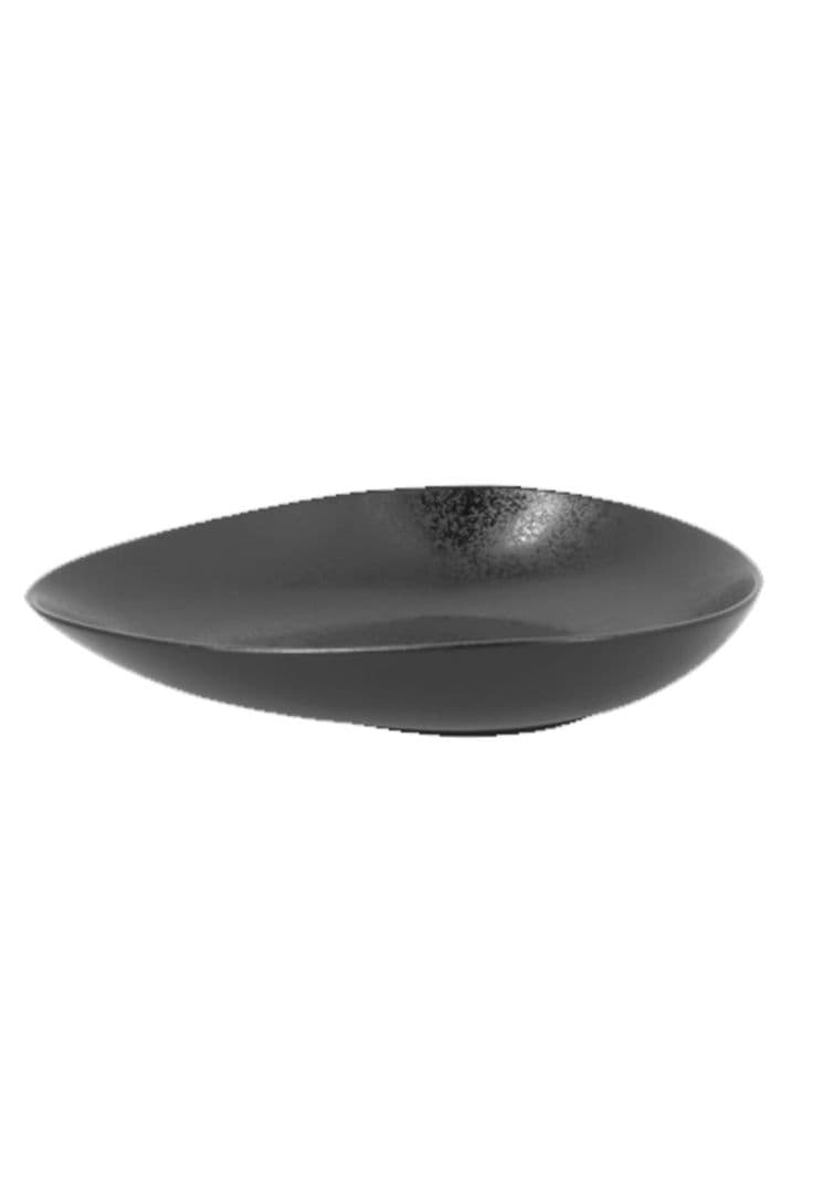 SET DE 6 BOWL PORCELANA NEGRO 19CM KARBON RAK