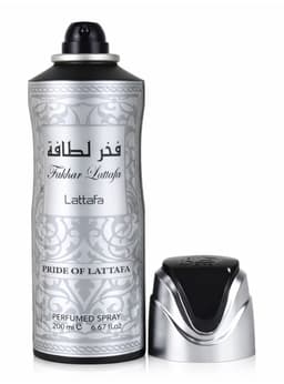 Desodorante Lattafa Fakhar 200ml Spray Varon Negro