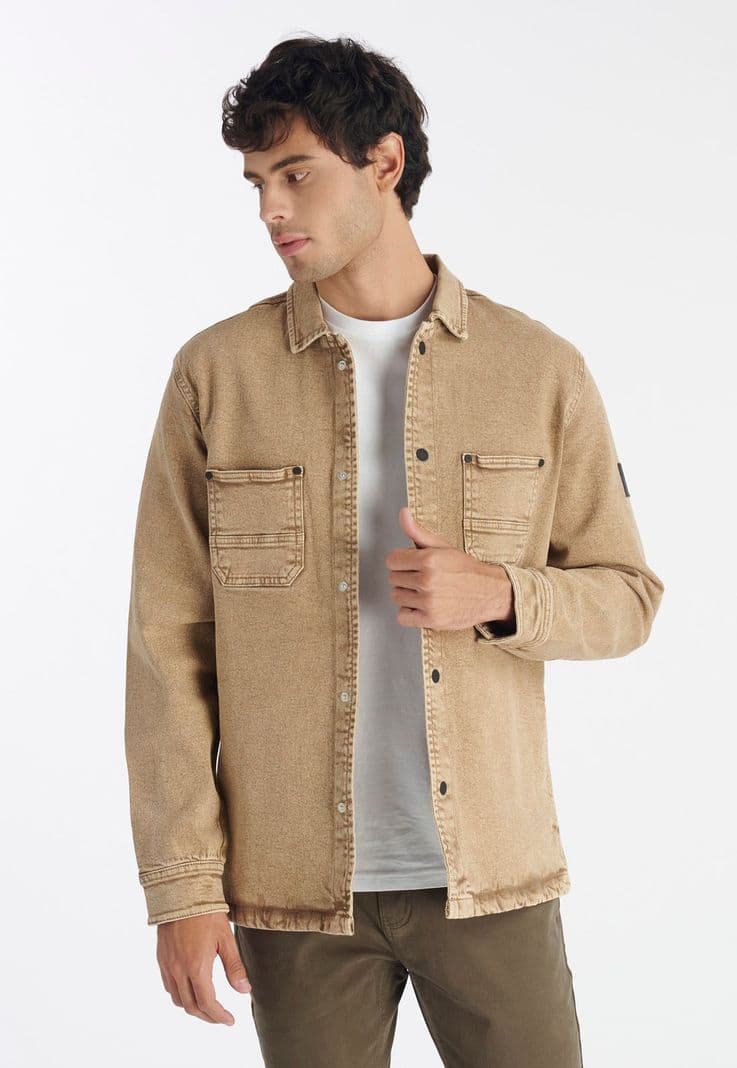 Chaqueta Cedro Casual Khaki Beige M