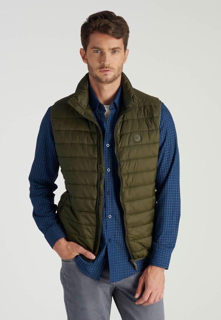 Vest Pontivy Heritage Khaki Beige L
