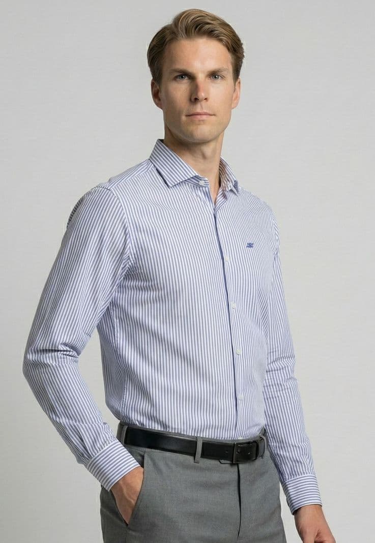 Camisa Ginebra Dk.Blue Azul L