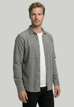 Camisa Lille Sage Cafe L
