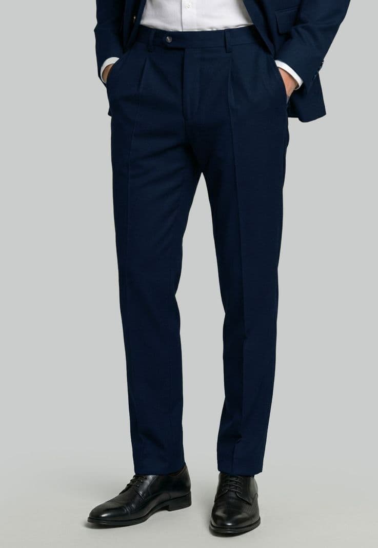 Pantalon Amberes Navy Azul 44