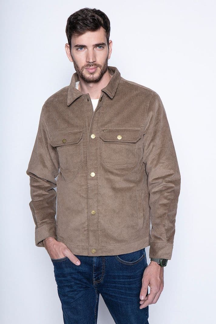 Chaqueta Sport Corduroy Fj Toasted Cafe S