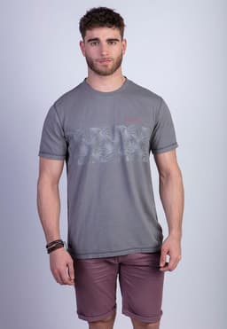 Polera Denver Grafito Gris XL