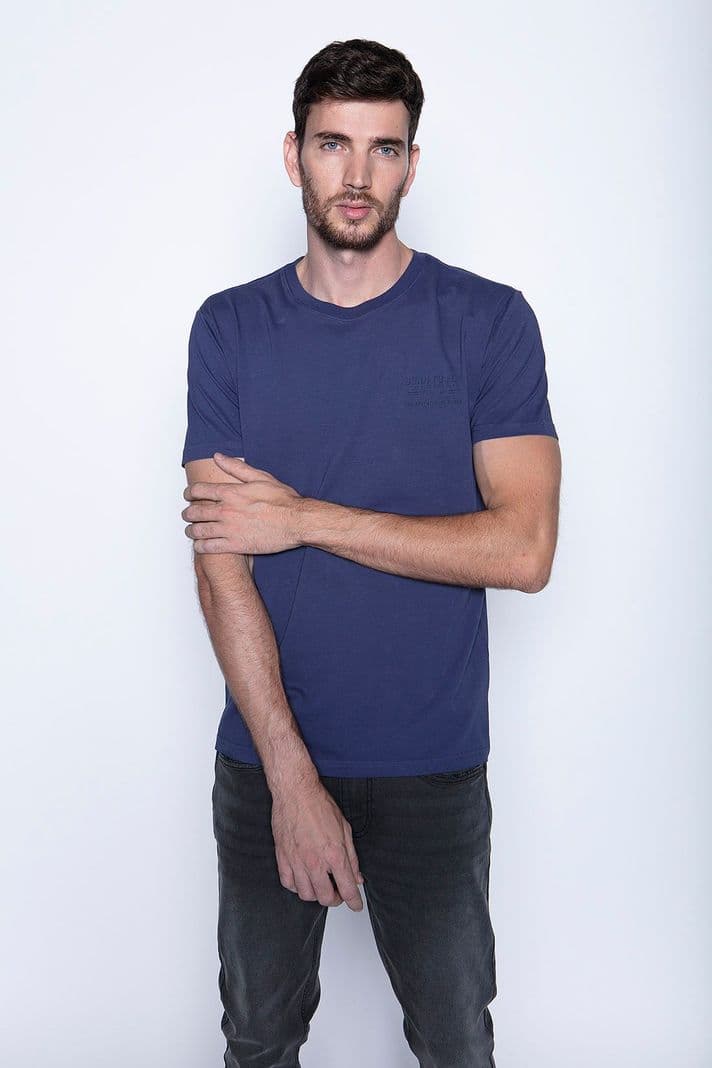 Polera Brooklyng Blue Azul L