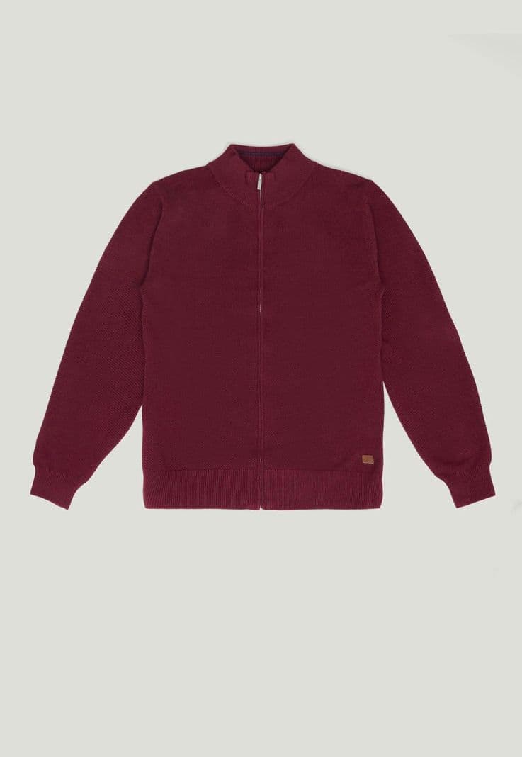 Sweater Almeria Heritage Cherry Melange Rojo S