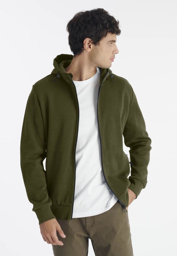 Poleron Montt Casual Olive Verde M
