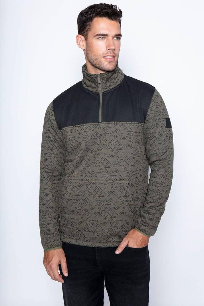 Poleron Tronador Military Verde M