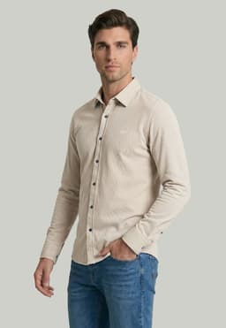 Camisa Escocia Marble Beige XXL