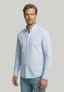 Camisa Zagreb Sky Celeste XL